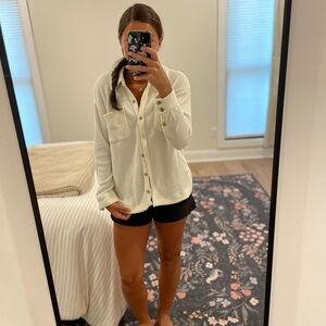 Madewell Cream Button-Down Shirt